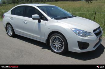 SUBARU IMPREZA CHEETAH HYPER SILVER POLISH LIP